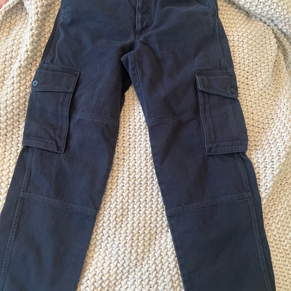 TNA Black Utility Pants - Picture 2 of 5